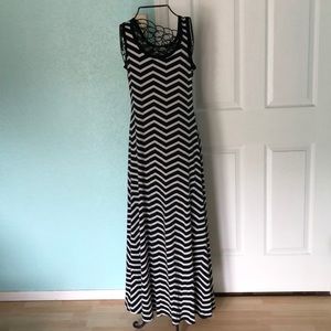 Black and white dress